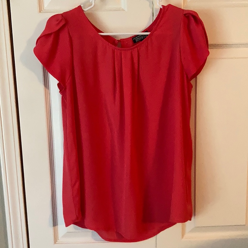 Women’s Coral Blouse
